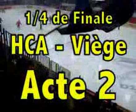 HC Ajoie - Viège, 1/4 de Finale LNB, Acte 2