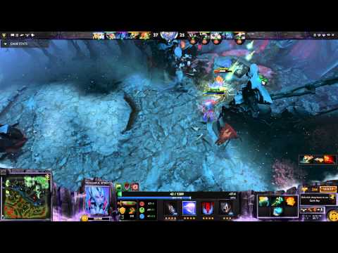 Dota 2 How not to fountain dive a Vengeful Spirit