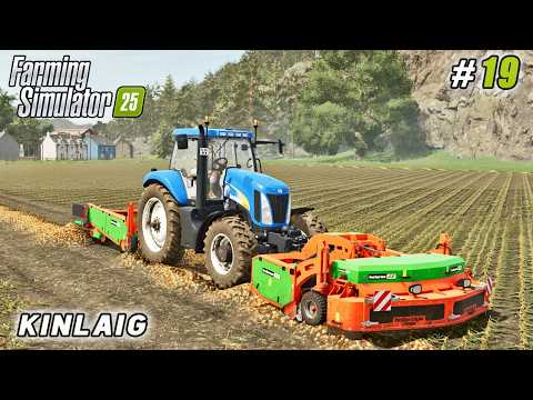 This Onion Harvest Forced a Big Equipment Upgrade | Farming simulator 25 | Kinlaig Farm | ep #19