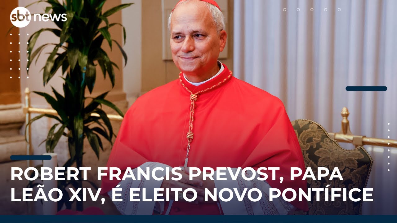 🔴 AO VIVO | Habemus papam: Robert Francis Prevost, Papa Leão XIV, é eleito novo pontífice