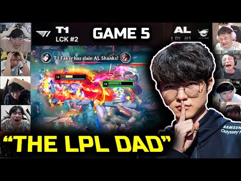 CN Streamers React: WHY FAKER ? JUST LET LPL WIN ONE TIME / T1 vs AL Game 5 - MSI 2025 (Engsub)