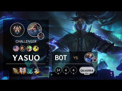 Yasuo Bot vs Ezreal - NA Challenger Patch 10.11