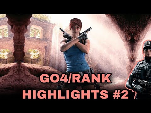 GO4/RANK HIGHLIGHTS #2 | RAINBOW SIX SIEGE | BEST CONTROLLER SETTINGS