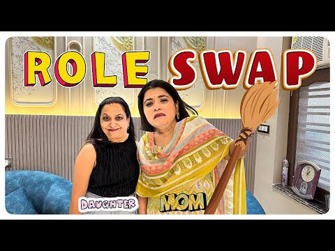 Role Swap with mom 😳. #sejalgabavlogs #vlog #ytvideo