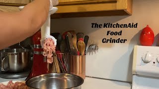 KitchenAid Food Grinder \ Grinding Chicken Thighs to Save Money \ Kitchen Diaries