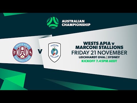 Wests APIA v Marconi Stallions | Australian Championship