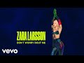 Zara Larsson Don T Worry Bout Me Official Audio