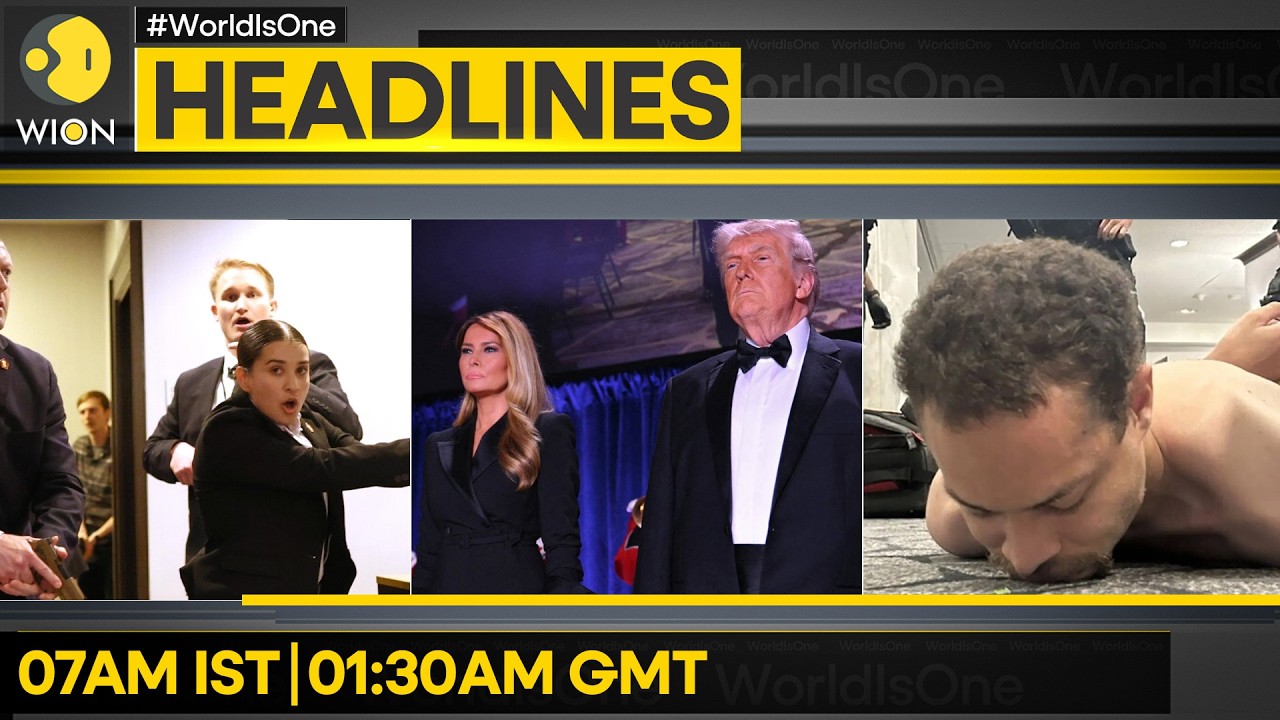 DC Gala Gunman Sent Anti-Trump Manifesto | Iran FM Heads To Russia To Meet Putin | WION Headlines