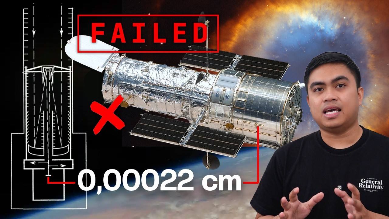 Ketika salah ukuran 0,00022 cm menghancurkan teleskop termahal NASA