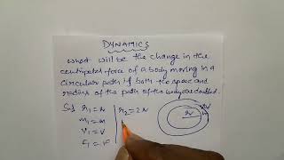 DYNAMICS | PROBLEM ON CENTRIPETAL FORCE  #sureshstaracademy @sureshstaracademy