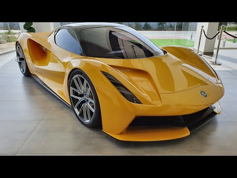 Lotus Evija 2000 horsepowwer electric hypercar review- English