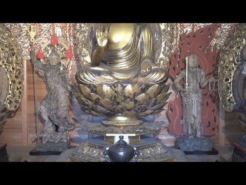 仏像シリーズ25　無量光院の木造不動明王・毘沙門天立像