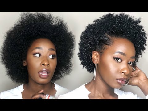 Wash and Go Tutorial using Aunt Jackies Dont Shrink...