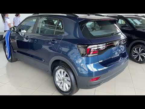 Detalhes internos do 2023 Volkswagen T-Cross 200 TSI - SUV - 22/23 - Nacional VW