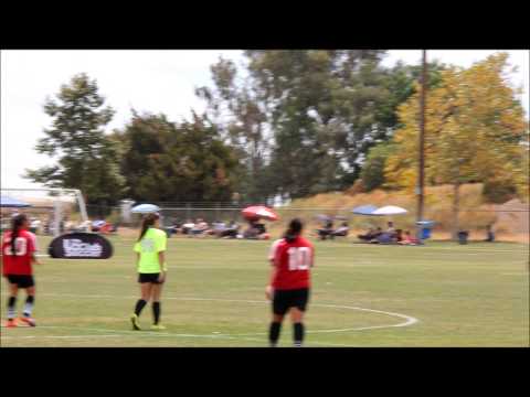 Audrey Gassaway #98 Far West Regional soccer tournament Davis Ca. june 2015