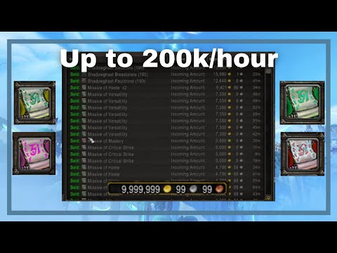 Make up to 200K/Hour with Inscription Missives - Legendary Crafting - WoW Shadowlands Gold Farming