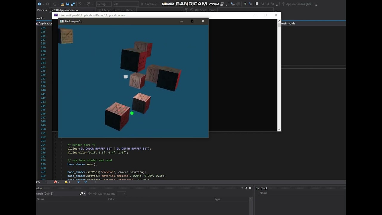 OpenGl multiple light shader