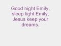 Goodnight Emily 