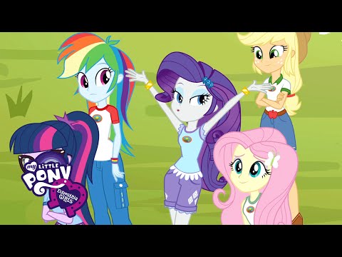 Thumbnail of the video: MLPEG: Legend of Everfree (Pt. 3) - 'First Day of Camp' EXCLUSIVE Sneak Peek