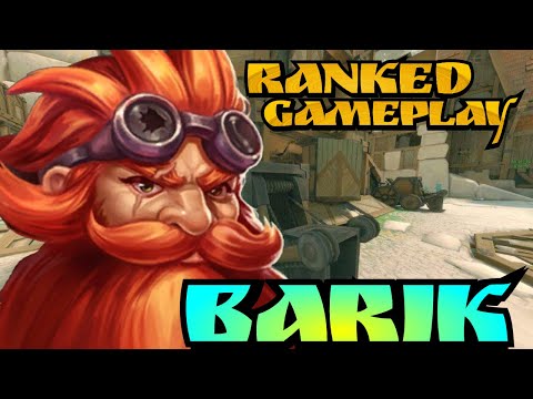 Zero Deaths With Barik - Paladins Ranked Gameplay (PS4)