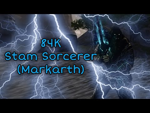 ESO - 84k Stamina Sorcerer 21M DPS Parse (Markarth)