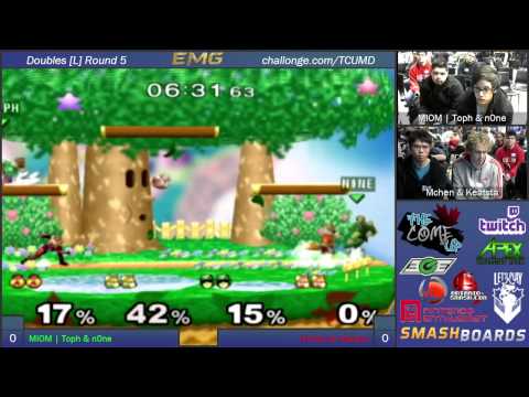 MIOM Toph & n0ne vs Mchen & Keatsa  The Come Up   SSBM Teams Losers Bracket