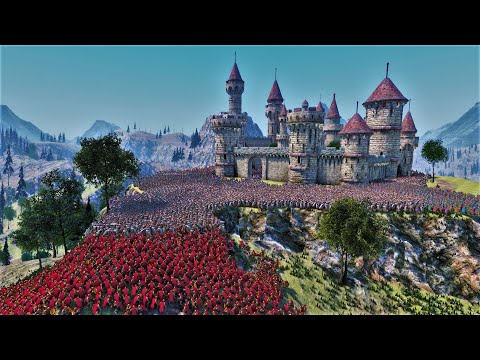 Spartan Invasion | Roman Centurions Defending The Castle - Ultimate Epic Battle Simulator