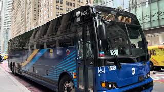 MTA NYCT: 2025 Prevost X3-45 #1639 SIM30 Express Bus