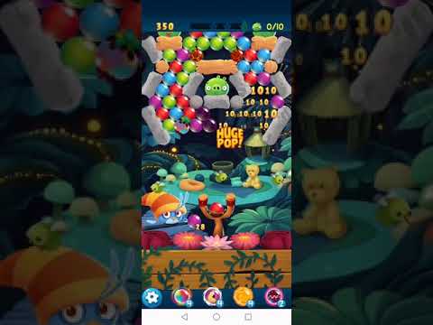 Angry Birds Pop Bubble Shooter LEVEL 447 3 STARS NO BOOSTERS #angrybirdspopbubbleshooter