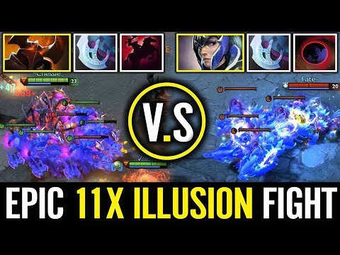 Arteezy illusion + divine Comback late game with Luna Dota 2