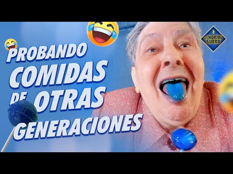 Experimento social. Reacciones a la comida que no es de tu generación - El Hormiguero
