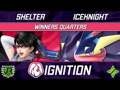 Shelter (Bayonetta) vs IceKnight (Greninja) - Ignition 286 WINNERS QUARTERS
