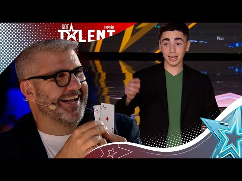 High school MAGICIAN tricking the jury like a PRO | Auditions 7 | Spain's Got Talent 2023