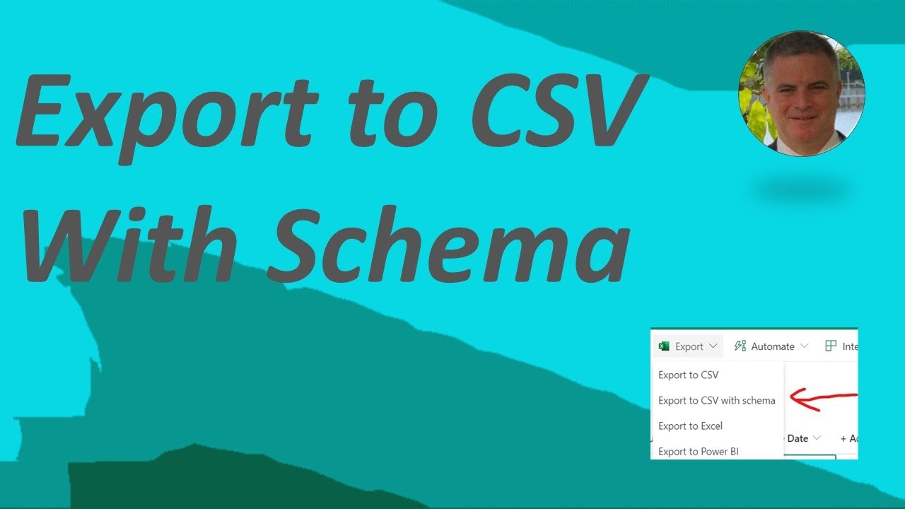 SharePoint: Microsoft Lists - Export to CSV with schema