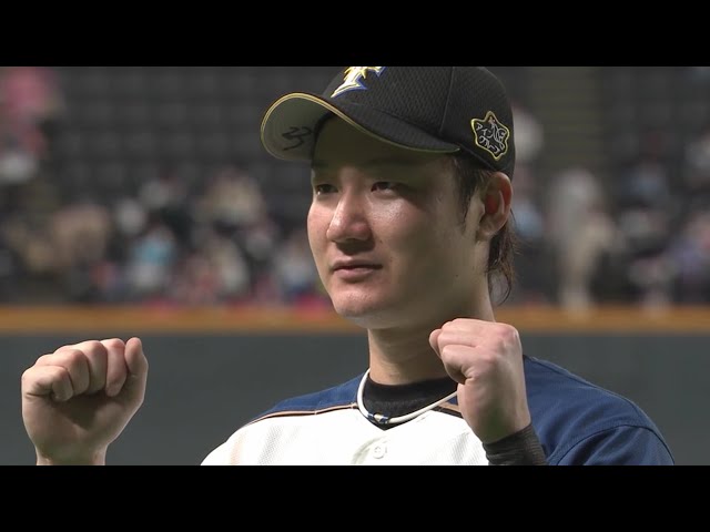 ファイターズ・渡邉選手ヒーローインタビュー 10/29 F-B