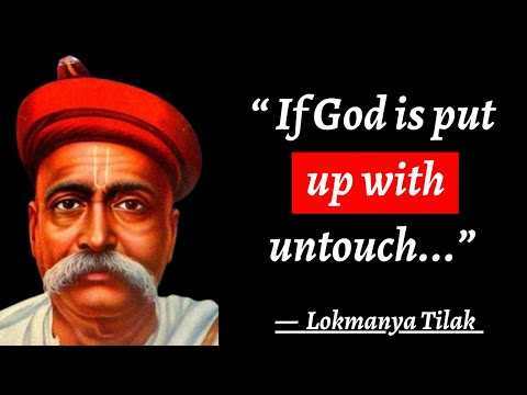 10 Most Inspiring and Powerful Quotes by Bal Gangadhar Tilak || Lokmanya Tilak Quotes