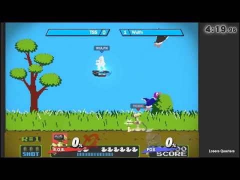 FD Smash 4: TSS (ROB) vs Wulfn (Fox) Losers Quarters
