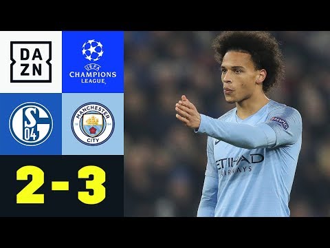 Traum-Freistoß von Ex-Knappe Leroy Sane: Schalke 04 - Manchester City 2:3 | Champions League | DAZN