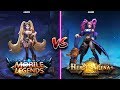 Mobile Legends Vs Heroes Arena Side By Side Comparison