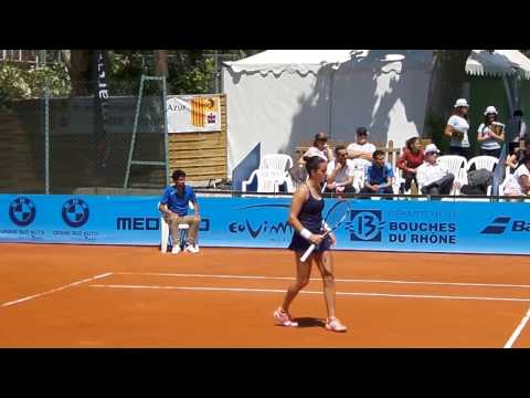 Tennis WTA 2016 Marseille  Arruabarrena vs Han les quarts