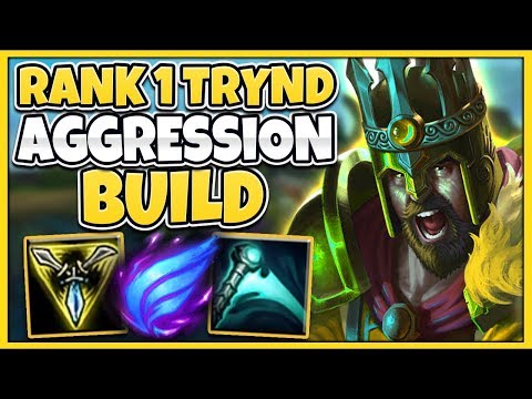 #1 TRYNDAMERE WORLD PHASE-RUSH SPEED BUILD (INSANE MOVESPEED) - League of Legends