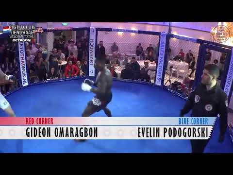 Gideon adaze omoragbon vs evelin podogorski mma