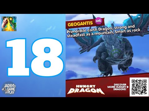 Hungry Dragon | Geogantis - Unlocked | XXL Dragon | Fire Rush | android gameplay