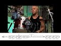 Lars Ulrich Drum Fails With Sheet Music