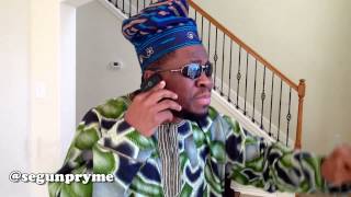 African Dad Orders Pizza - African Comedy