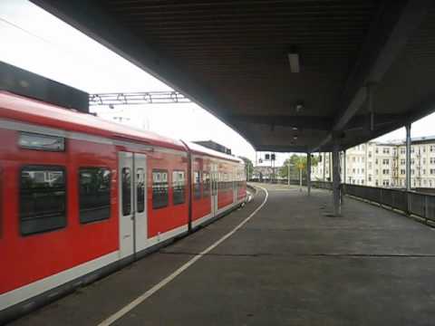 Der Lokführer fragt mich ob er losfahren soll - RB44 verlässt LU Hbf