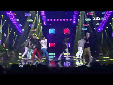 NU'EST [Not Over You] @SBS Inkigayo 인기가요 20120902