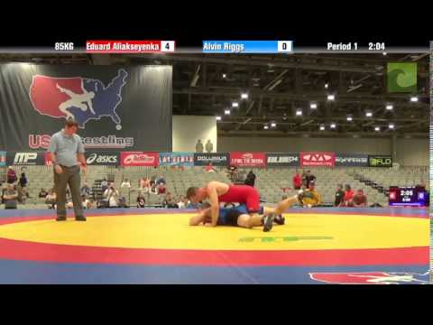 C Division 85KG - Eduard Aliakseyenka vs. Alvin Riggs