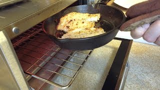 Easy Toaster Oven Baked Talapia