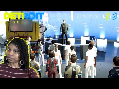 Detroit Become Human Walkthrough Gameplay Part 23 | Capital Park  (PS4)
